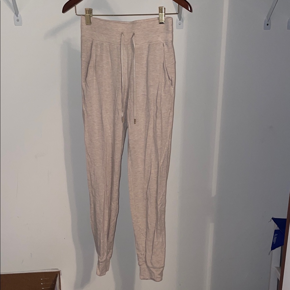 Beige Jogger Pants From LuLulemon